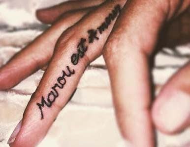 Tatuajes de Calu Rivero - Marou es amor