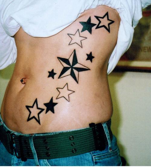 Fotografías de tatuajes de estrellas para hombres.