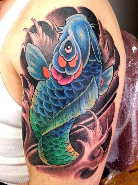 Tatuajes de pez koi » Ideas y fotografías