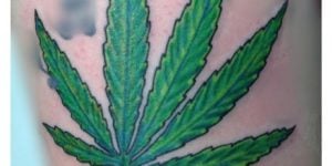 tatuajes de cannabis