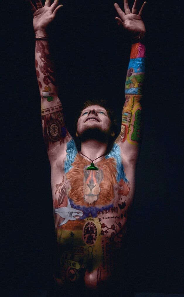 Tatuajes de Ed Sheeran » Ideas y fotografías
