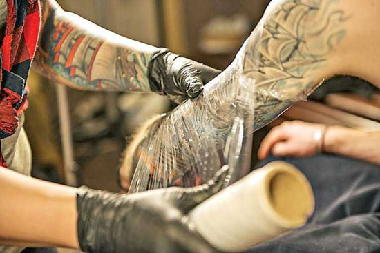 cuidados de un tatuaje recien hecho