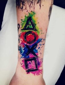 tatuaje de videojuegos